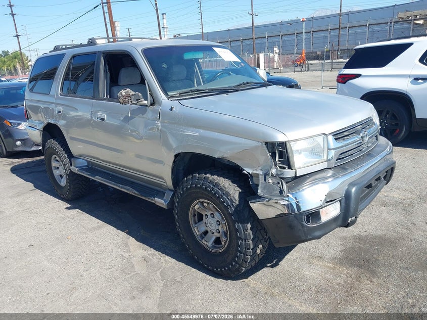 2002 Toyota 4runner VIN JT3GN86R920243981 IAAI salvage auction — RIGHT SIDE, Salvage (California), sold $1,650 on 2026-07-14 (photo 1)