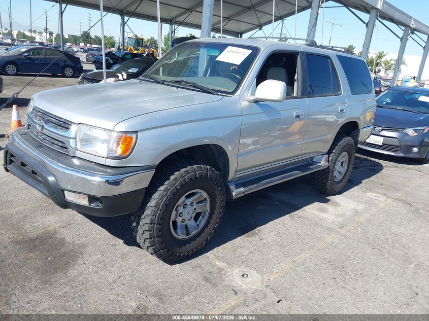 2002 Toyota 4runner VIN JT3GN86R920243981 IAAI salvage auction — RIGHT SIDE, Salvage (California), sold $1,650 on 2026-07-14 (photo 2)
