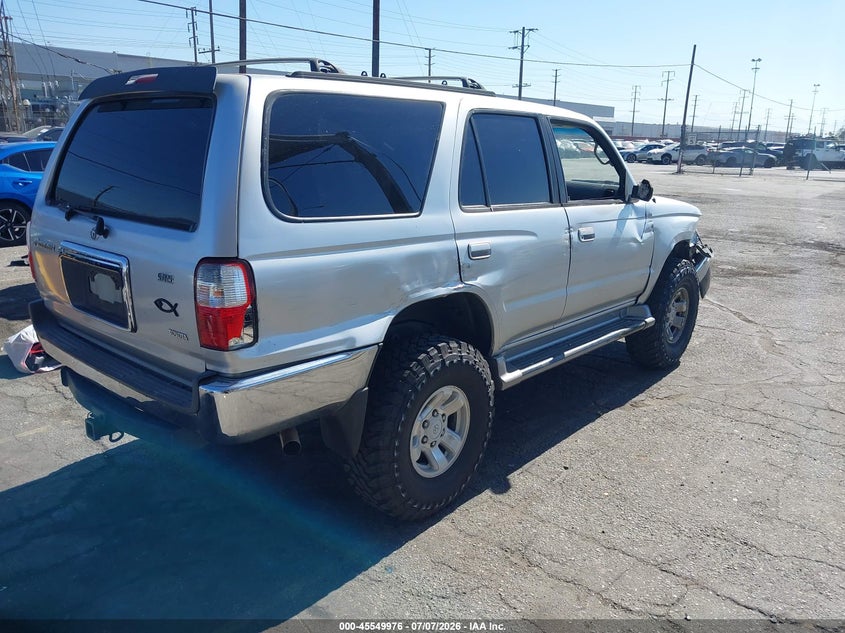2002 Toyota 4runner VIN JT3GN86R920243981 IAAI salvage auction — RIGHT SIDE, Salvage (California), sold $1,650 on 2026-07-14 (photo 4)