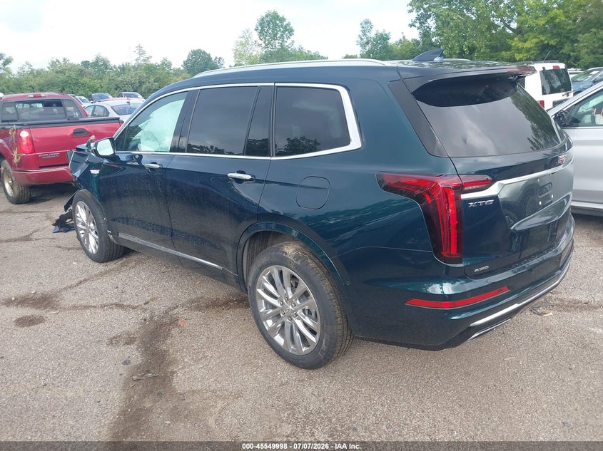 2024 Cadillac Xt6 VIN 1GYKPDRS7RZ756458 IAAI salvage auction — LEFT FRONT, Salvage (Ohio), sold $13,650 on 2026-08-11 (photo 3)
