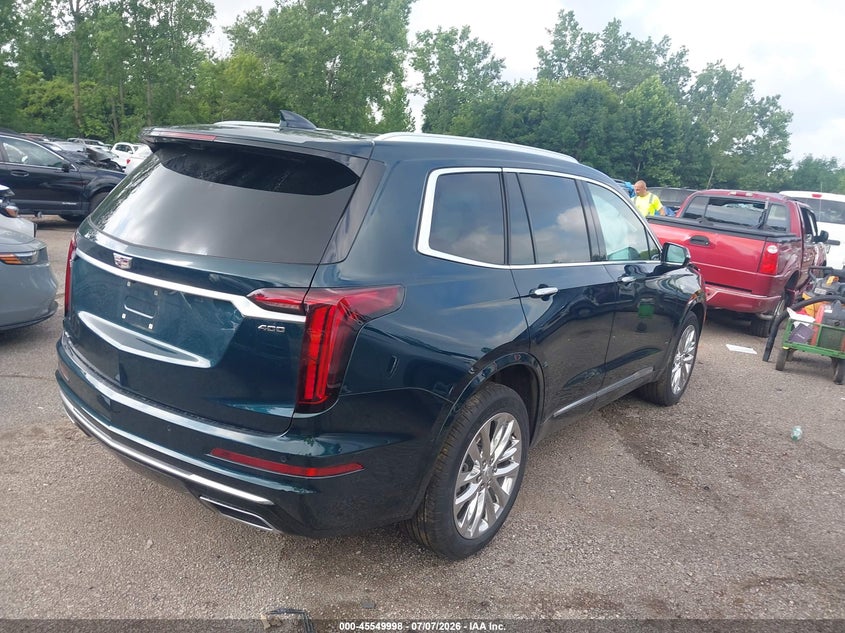 2024 Cadillac Xt6 VIN 1GYKPDRS7RZ756458 IAAI salvage auction — LEFT FRONT, Salvage (Ohio), sold $13,650 on 2026-08-11 (photo 4)