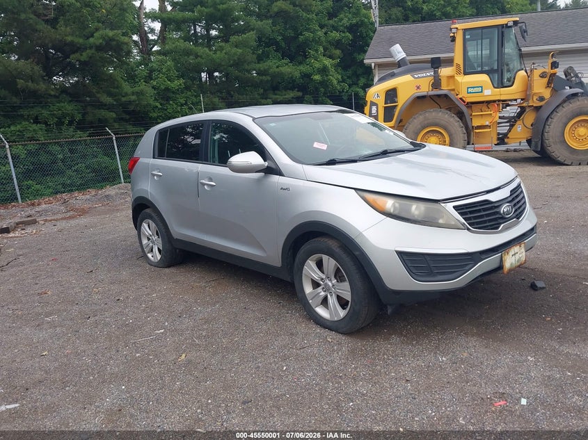 2012 Kia Sportage VIN KNDPBCA26C7309090 IAAI salvage auction — FRONT END, Salvage (Ohio), sold $925 on 2026-07-24 (photo 1)