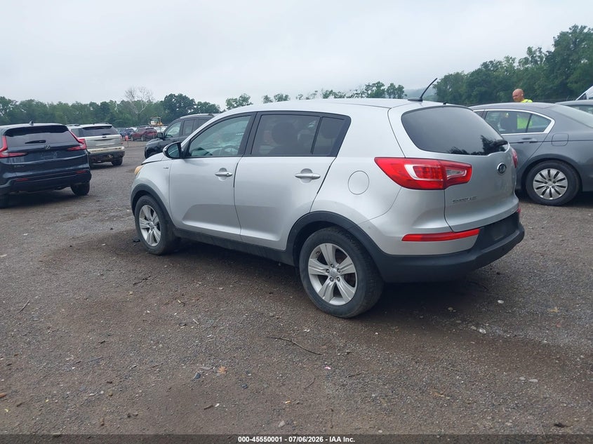 2012 Kia Sportage VIN KNDPBCA26C7309090 IAAI salvage auction — FRONT END, Salvage (Ohio), sold $925 on 2026-07-24 (photo 3)
