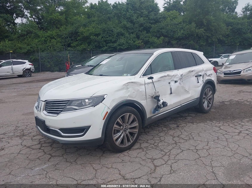 2017 Lincoln Mkx VIN 2LMPJ8LP5HBL22579 IAAI salvage auction — LEFT SIDE, Salvage (Pennsylvania), sold $25 on 2026-07-17 (photo 2)