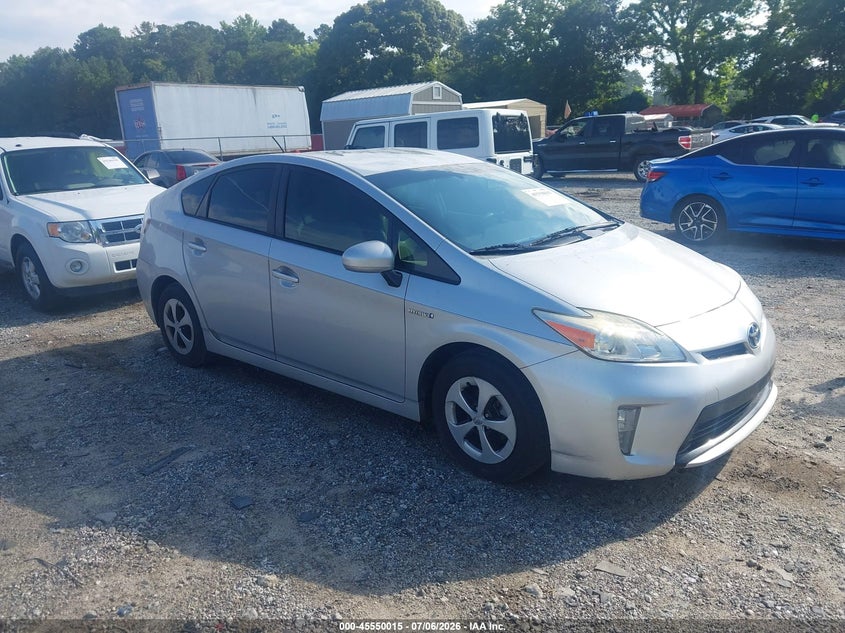 2015 Toyota Prius VIN JTDKN3DU9F0426898 IAAI salvage auction — LEFT REAR, Salvage (Georgia), sold $2,550 on 2026-07-31 (photo 1)