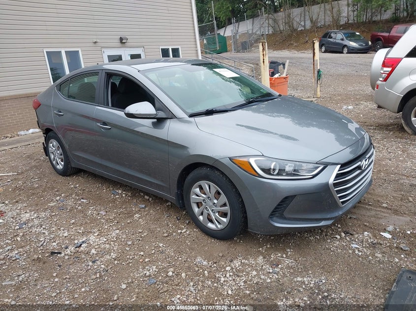 2018 Hyundai Elantra VIN KMHD74LF6JU581806 IAAI salvage auction — REAR END, Salvage (Pennsylvania), sold $2,900 on 2026-07-28 (photo 1)