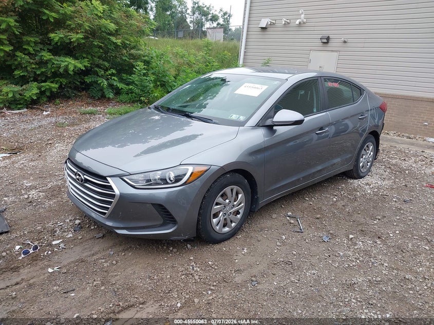 2018 Hyundai Elantra VIN KMHD74LF6JU581806 IAAI salvage auction — REAR END, Salvage (Pennsylvania), sold $2,900 on 2026-07-28 (photo 2)
