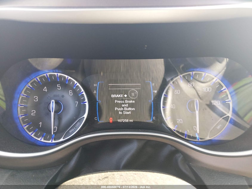 2017 Chrysler Pacifica VIN 2C4RC1DG4HR703288 IAAI salvage auction — MECHANICAL, Salvage Title, sold $1,950 on 2026-09-02 (photo 7)