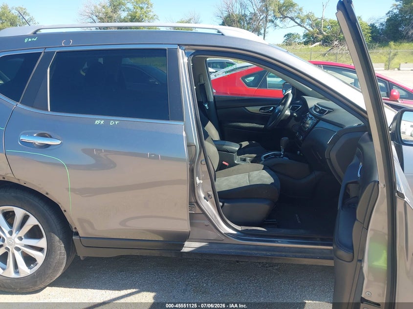 2016 Nissan Rogue VIN KNMAT2MV3GP600414 IAAI salvage auction — REAR END, Certificate Of Title (Nebraska), sold $1,750 on 2026-07-17 (photo 5)