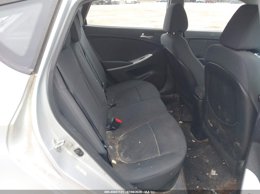 2013 Hyundai Accent VIN KMHCU5AE8DU069781 IAAI salvage auction — NORMAL WEAR, Clear (Massachusetts), sold $25 on 2026-07-10 (photo 8)