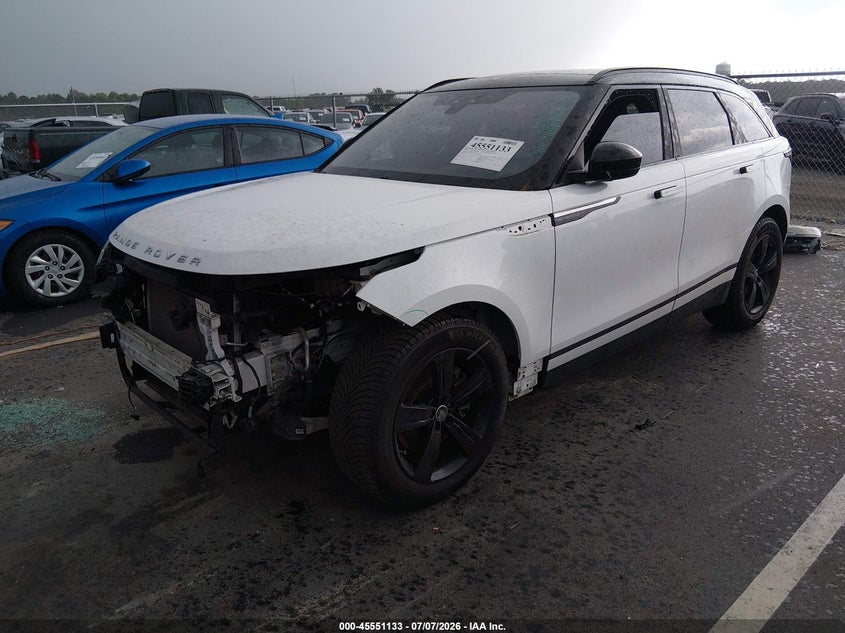 2018 Land rover Range rover velar VIN SALYB2RV9JA750864 IAAI salvage auction — FRONT END, Salvage (North Carolina), sold $10,800 on 2026-08-22 (photo 2)