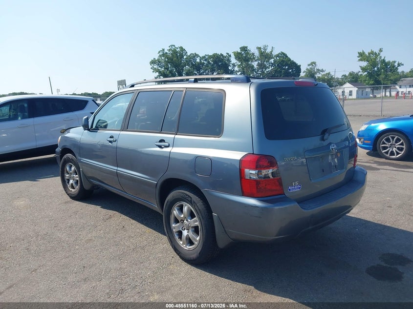 2004 Toyota Highlander VIN JTEDP21A840032907 IAAI salvage auction — RIGHT FRONT, Clear (New Jersey), sold $625 on 2026-07-27 (photo 3)