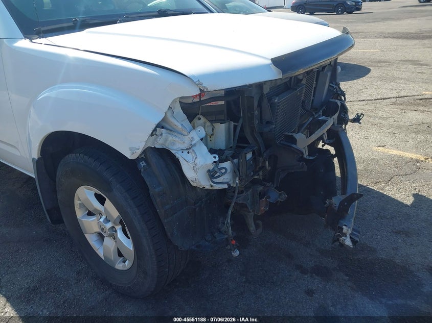 2012 Nissan Navara (frontier) VIN 1N6AD0FV9CC413580 IAAI salvage auction — FRONT END, Salvage (California), sold $2,600 on 2026-07-12 (photo 6)