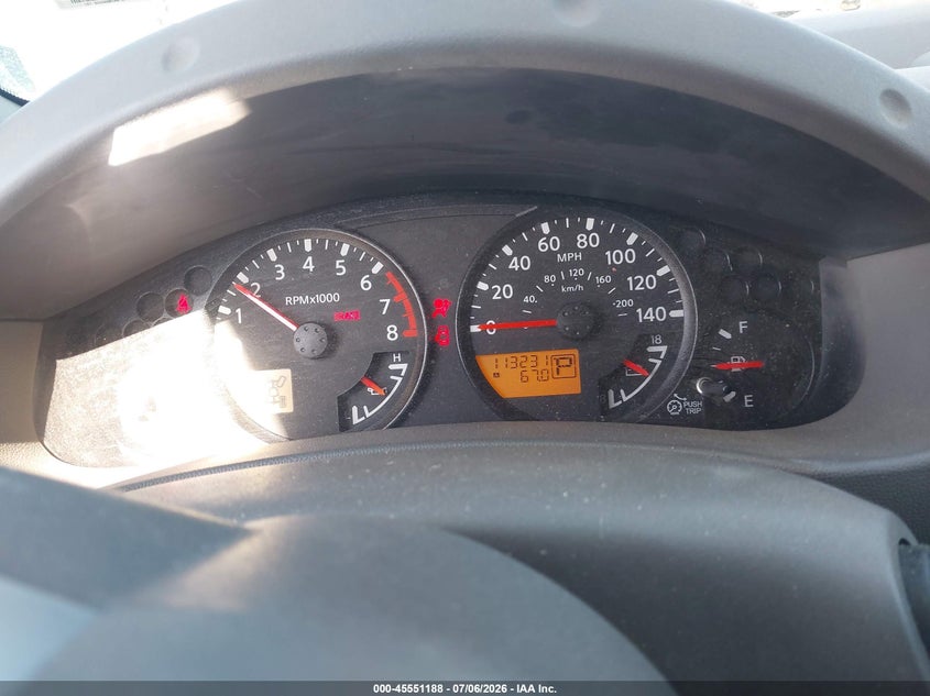 2012 Nissan Navara (frontier) VIN 1N6AD0FV9CC413580 IAAI salvage auction — FRONT END, Salvage (California), sold $2,600 on 2026-07-12 (photo 7)