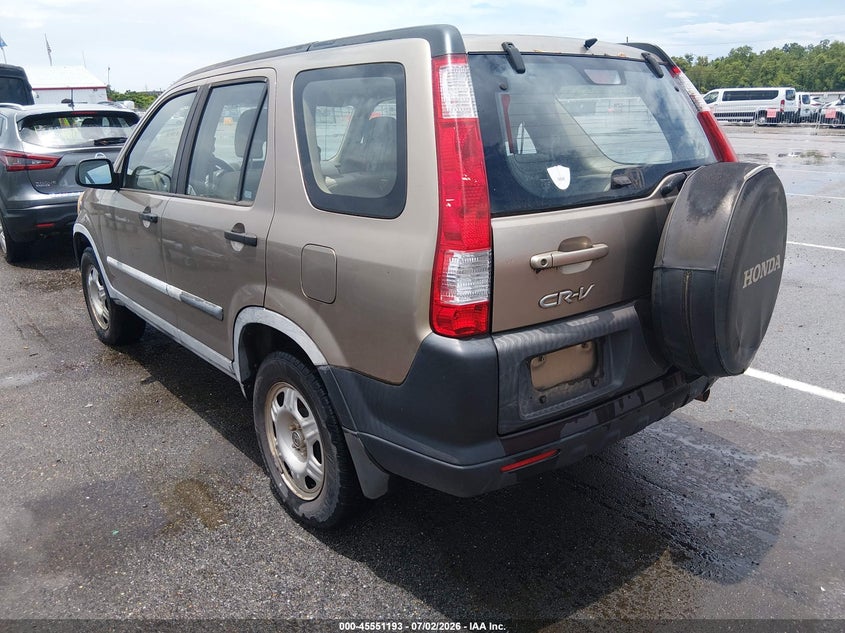 2006 Honda Cr-v VIN JHLRD68526C007024 IAAI salvage auction — NORMAL WEAR, Clear (Louisiana), sold $775 on 2026-07-29 (photo 3)