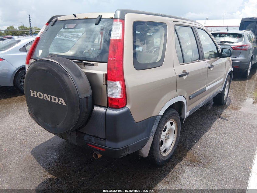 2006 Honda Cr-v VIN JHLRD68526C007024 IAAI salvage auction — NORMAL WEAR, Clear (Louisiana), sold $775 on 2026-07-29 (photo 4)