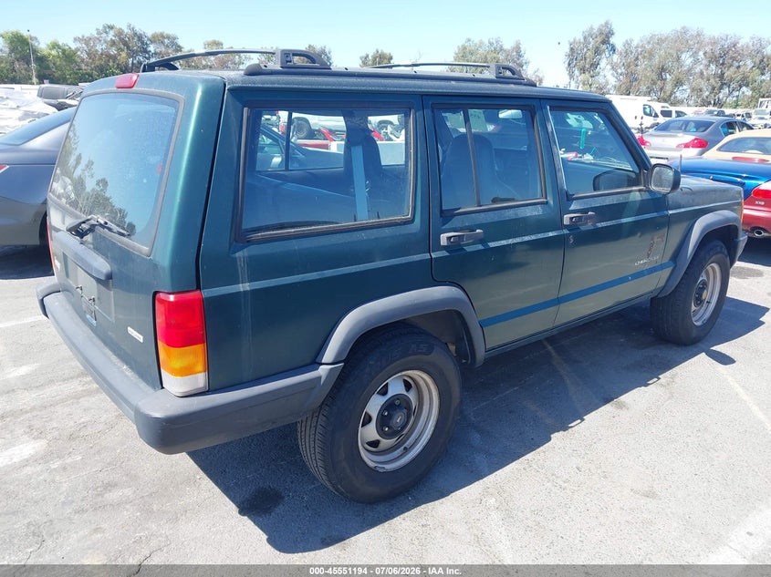2001 Jeep Cherokee VIN 1J4FT28S11L507664 IAAI salvage auction — NORMAL WEAR, Clear - Dealer Only (California), sold $1,225 on 2026-07-09 (photo 4)