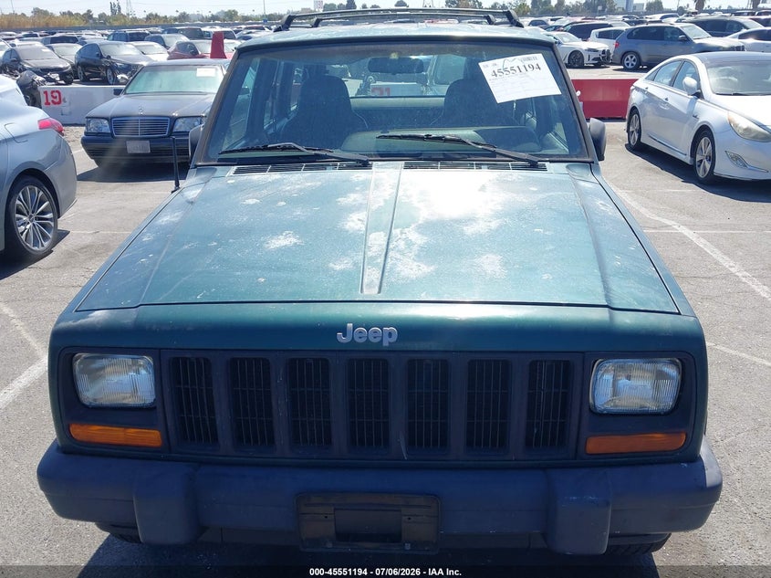 2001 Jeep Cherokee VIN 1J4FT28S11L507664 IAAI salvage auction — NORMAL WEAR, Clear - Dealer Only (California), sold $1,225 on 2026-07-09 (photo 6)