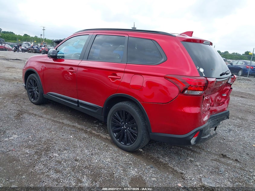 2020 Mitsubishi Outlander VIN JA4AZ3A30LZ003091 IAAI salvage auction — REAR END, Salvage (Pennsylvania), sold $5,100 on 2026-07-29 (photo 3)