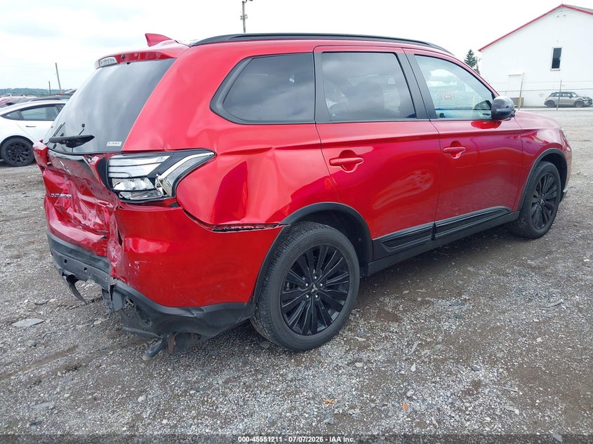 2020 Mitsubishi Outlander VIN JA4AZ3A30LZ003091 IAAI salvage auction — REAR END, Salvage (Pennsylvania), sold $5,100 on 2026-07-29 (photo 4)