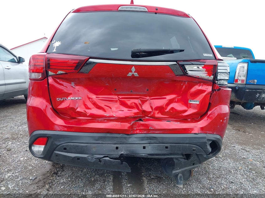 2020 Mitsubishi Outlander VIN JA4AZ3A30LZ003091 IAAI salvage auction — REAR END, Salvage (Pennsylvania), sold $5,100 on 2026-07-29 (photo 6)