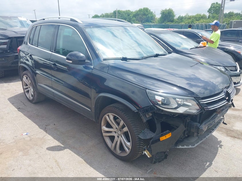 2016 Volkswagen Tiguan VIN WVGAV7AX5GW591939 IAAI salvage auction — FRONT END, Salvage (Ohio), sold $3,200 on 2026-07-24 (photo 1)
