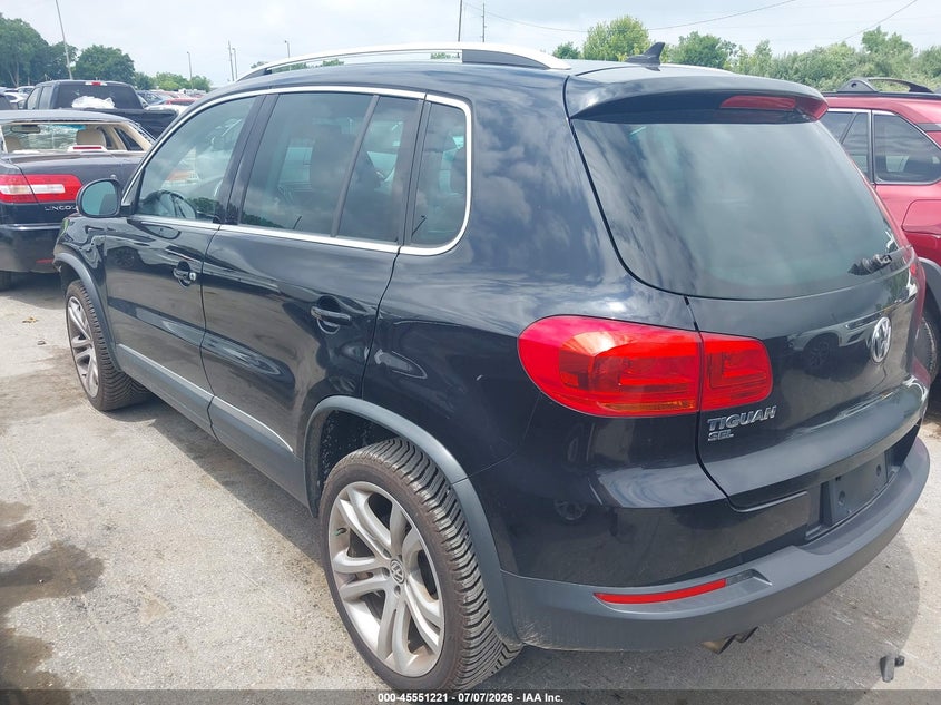 2016 Volkswagen Tiguan VIN WVGAV7AX5GW591939 IAAI salvage auction — FRONT END, Salvage (Ohio), sold $3,200 on 2026-07-24 (photo 3)