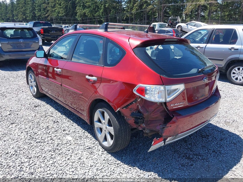 2011 Subaru Impreza VIN JF1GH6D62BH808305 IAAI salvage auction — FRONT & REAR, Bill Of Sale (Washington), sold $1,250 on 2026-07-30 (photo 3)