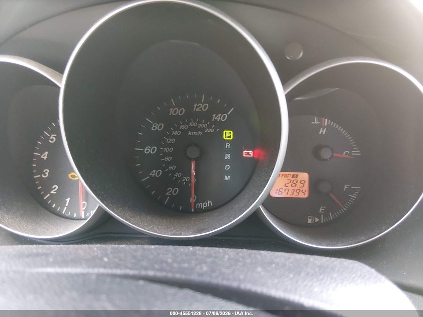 2006 Mazda 3 VIN JM1BK12F761453349 IAAI salvage auction — NORMAL WEAR, Clear (Nevada), sold $225 on 2026-07-17 (photo 7)