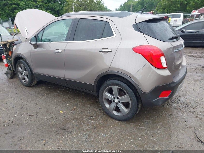 2014 Buick Encore VIN KL4CJASB4EB757780 IAAI salvage auction — NORMAL WEAR, Clear (Massachusetts), sold $100 on 2026-07-28 (photo 3)