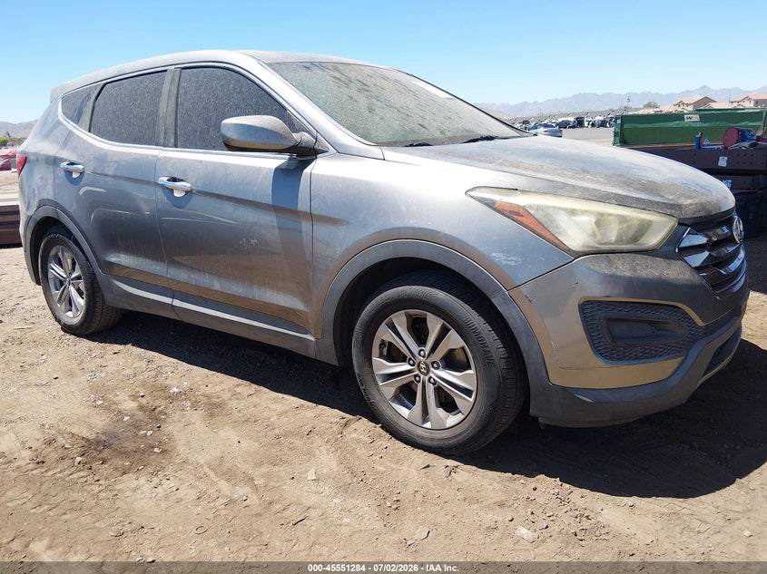 2014 Hyundai Santa fe VIN 5XYZT3LB3EG147573 IAAI salvage auction — NORMAL WEAR, Clear-Dealer Only (Arizona), sold $1,550 on 2026-07-28 (photo 1)