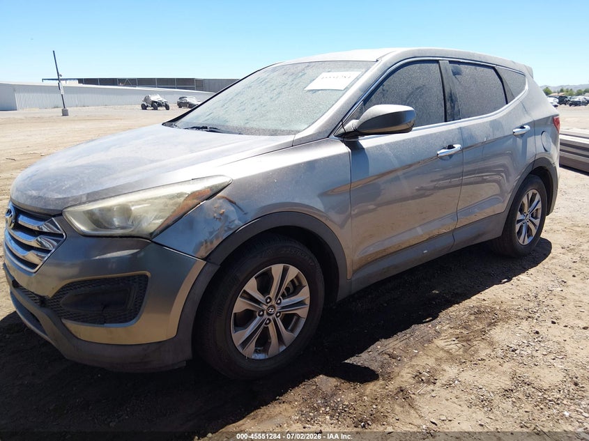 2014 Hyundai Santa fe VIN 5XYZT3LB3EG147573 IAAI salvage auction — NORMAL WEAR, Clear-Dealer Only (Arizona), sold $1,550 on 2026-07-28 (photo 2)