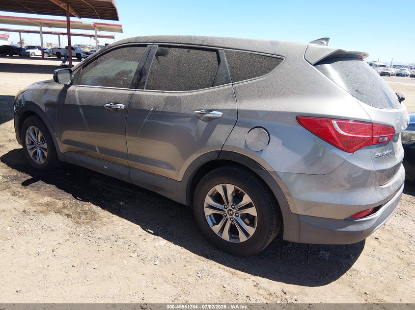 2014 Hyundai Santa fe VIN 5XYZT3LB3EG147573 IAAI salvage auction — NORMAL WEAR, Clear-Dealer Only (Arizona), sold $1,550 on 2026-07-28 (photo 3)