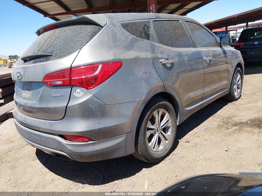 2014 Hyundai Santa fe VIN 5XYZT3LB3EG147573 IAAI salvage auction — NORMAL WEAR, Clear-Dealer Only (Arizona), sold $1,550 on 2026-07-28 (photo 4)