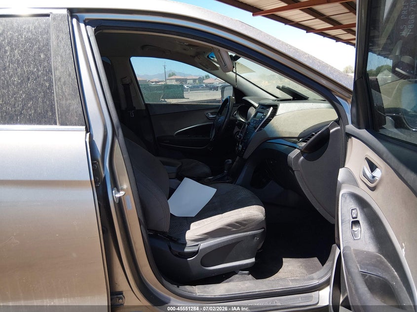 2014 Hyundai Santa fe VIN 5XYZT3LB3EG147573 IAAI salvage auction — NORMAL WEAR, Clear-Dealer Only (Arizona), sold $1,550 on 2026-07-28 (photo 5)