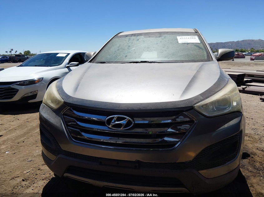 2014 Hyundai Santa fe VIN 5XYZT3LB3EG147573 IAAI salvage auction — NORMAL WEAR, Clear-Dealer Only (Arizona), sold $1,550 on 2026-07-28 (photo 6)