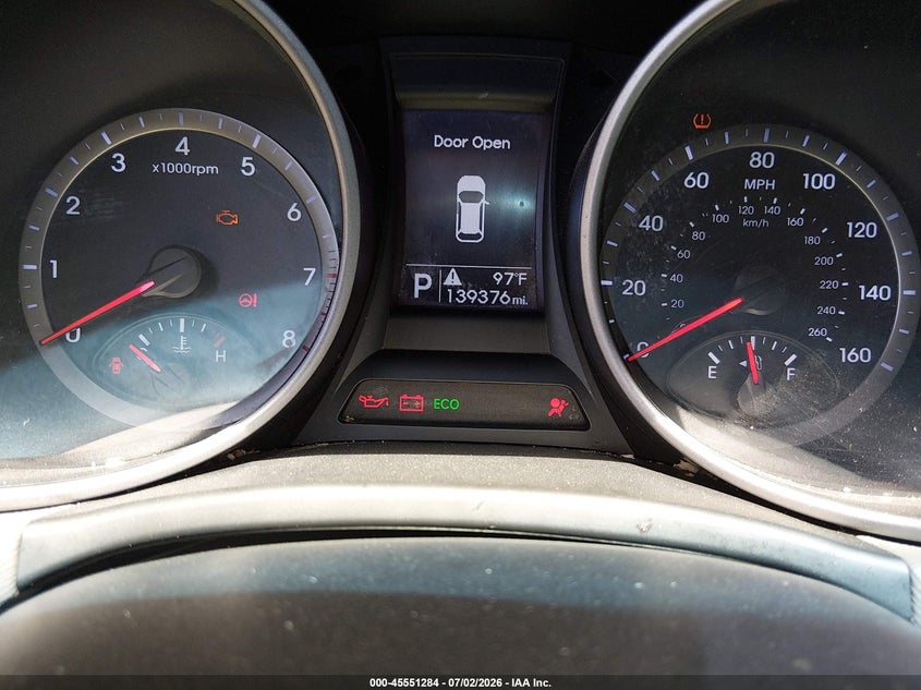 2014 Hyundai Santa fe VIN 5XYZT3LB3EG147573 IAAI salvage auction — NORMAL WEAR, Clear-Dealer Only (Arizona), sold $1,550 on 2026-07-28 (photo 7)