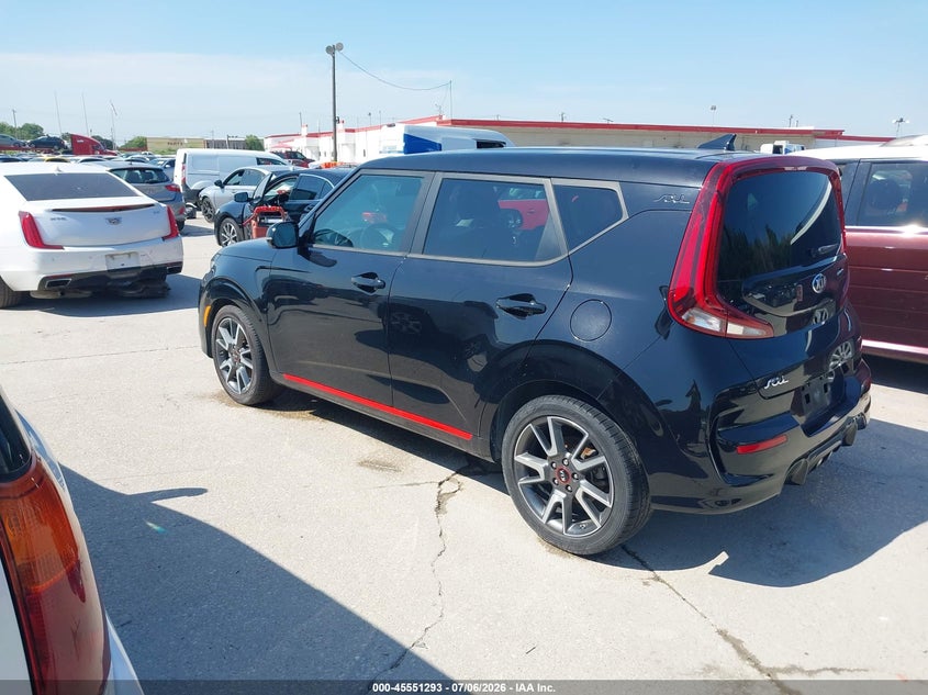 2020 Kia Soul VIN KNDJ53AF4L7012710 IAAI salvage auction — NORMAL WEAR, Original (Texas), sold $2,650 on 2026-07-29 (photo 3)
