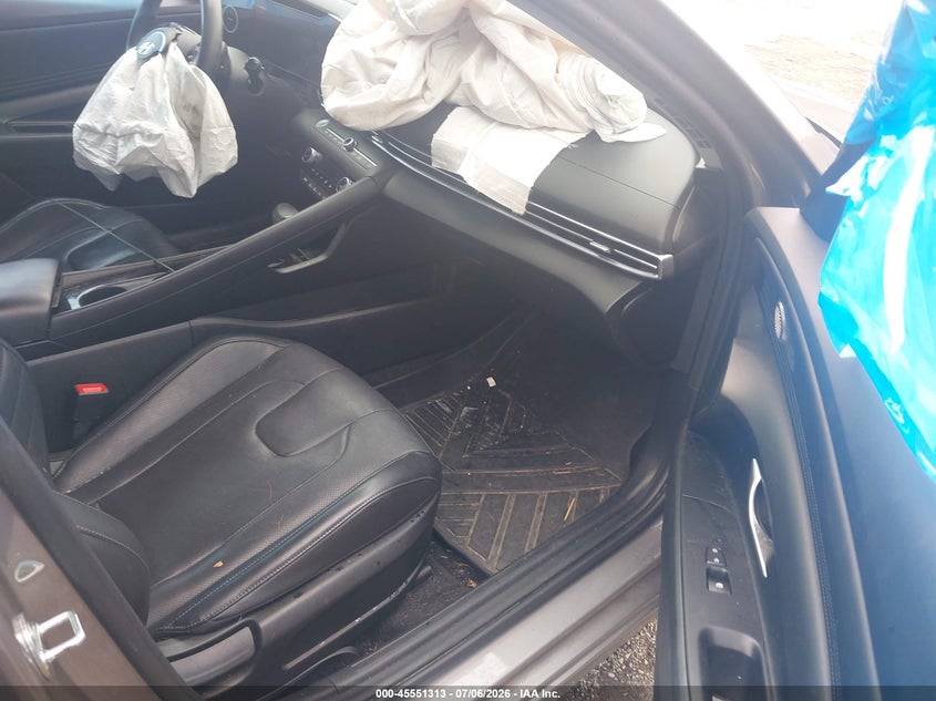 2023 Hyundai Elantra VIN KMHLN4AJ5PU046273 IAAI salvage auction — RIGHT FRONT, Salvage Title, sold $5,500 on 2026-07-19 (photo 5)