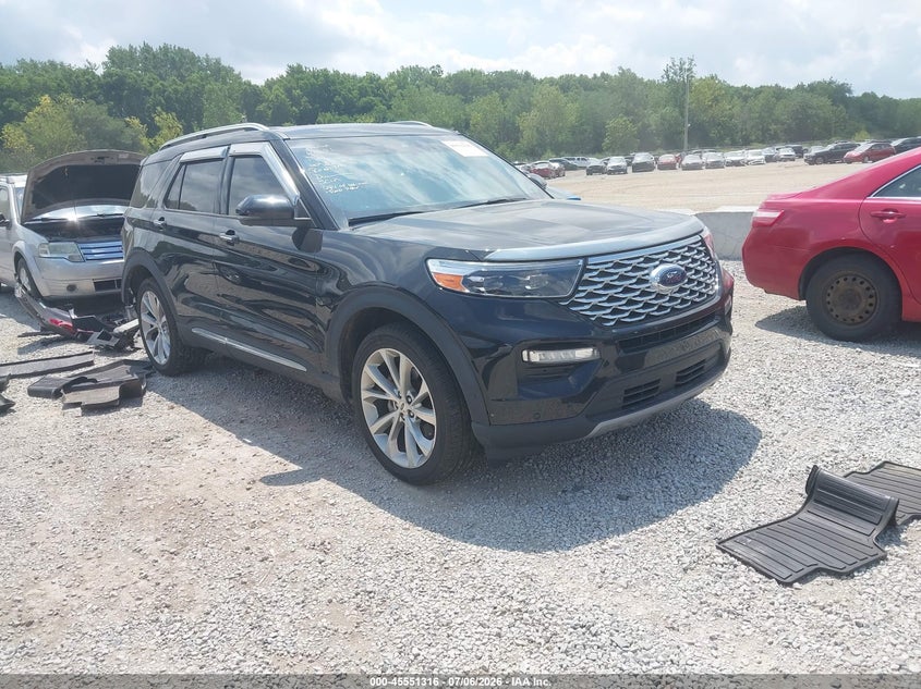 2021 Ford Explorer VIN 1FM5K8HC9MGB30333 — IAAI salvage auction photo