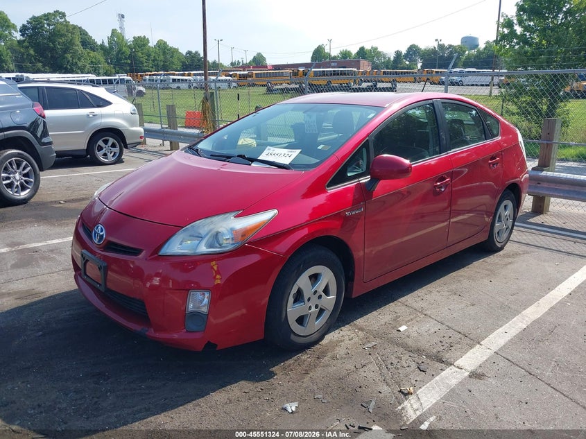 2011 Toyota Prius VIN JTDKN3DU5B0313573 IAAI salvage auction — RIGHT SIDE, Salvage (North Carolina), sold $1,575 on 2026-07-30 (photo 2)