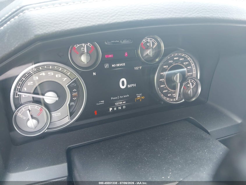 2017 Ram 1500 VIN 1C6RR7PT8HS660168 IAAI salvage auction — ROOF, Wait Title, sold $6,500 on 2026-10-10 (photo 7)