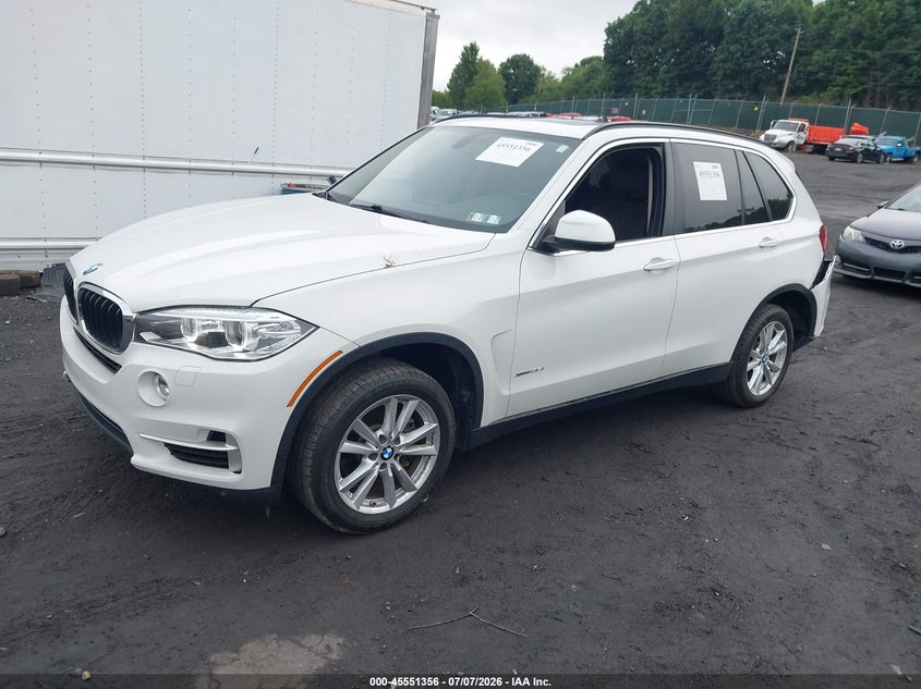 2015 BMW X5 VIN 5UXKR0C5XF0P00783 IAAI salvage auction — REAR END, Salvage (Pennsylvania), sold $4,050 on 2026-07-14 (photo 2)