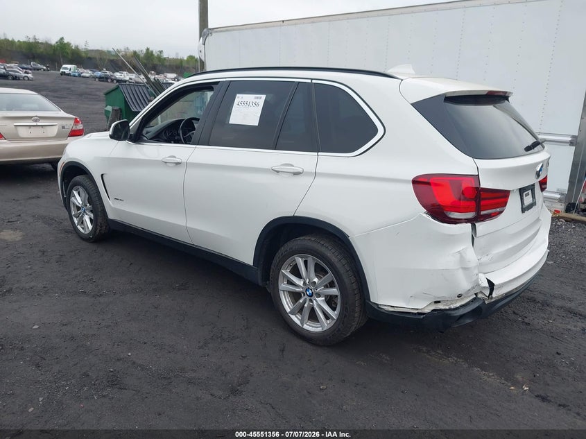 2015 BMW X5 VIN 5UXKR0C5XF0P00783 IAAI salvage auction — REAR END, Salvage (Pennsylvania), sold $4,050 on 2026-07-14 (photo 3)
