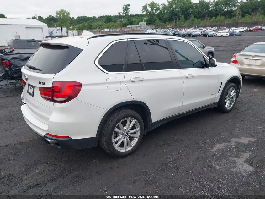 2015 BMW X5 VIN 5UXKR0C5XF0P00783 IAAI salvage auction — REAR END, Salvage (Pennsylvania), sold $4,050 on 2026-07-14 (photo 4)
