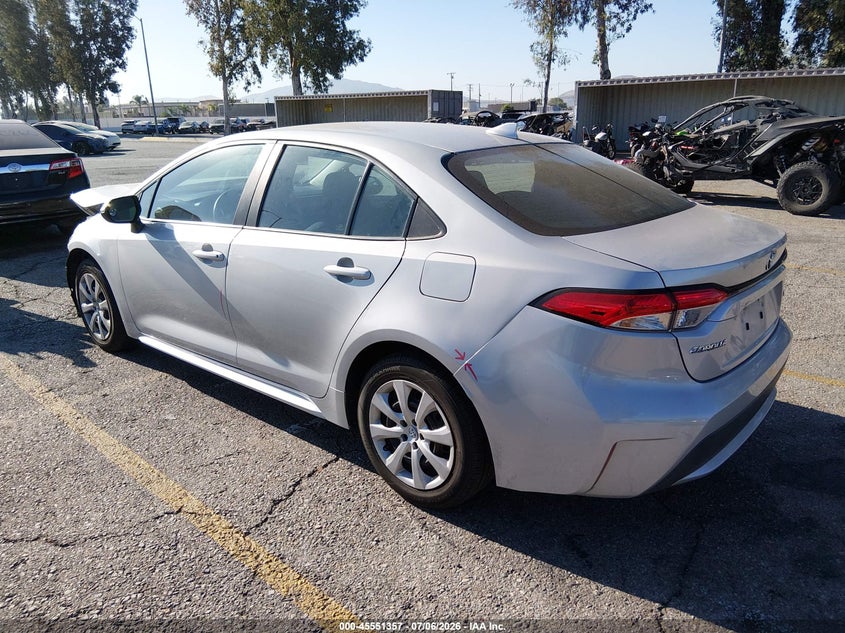 2022 Toyota Corolla VIN 5YFEPMAE1NP326048 IAAI salvage auction — FRONT END, Salvage (California), sold $225 on 2026-07-28 (photo 3)