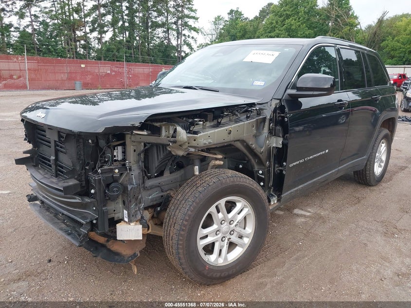 2025 Jeep Grand cherokee VIN 1C4RJHAG2SC304334 IAAI salvage auction — FRONT END, Original (Texas), sold $13,600 on 2026-08-30 (photo 2)
