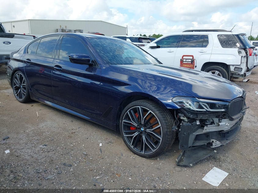 2022 BMW 5er VIN WBA13BK06NCJ46507 — IAAI salvage auction photo