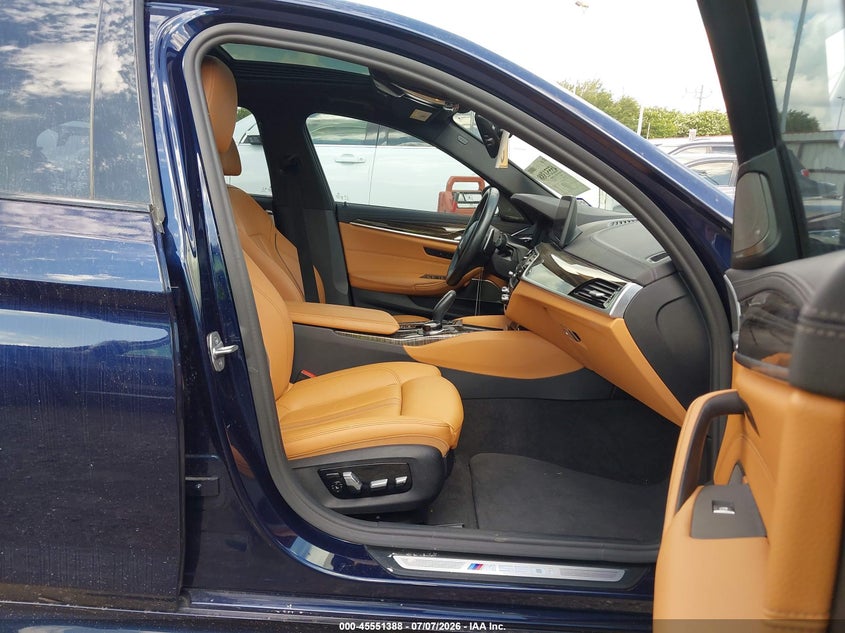 2022 BMW 5er VIN WBA13BK06NCJ46507 IAAI salvage auction — LEFT FRONT, Original (Texas), sold $22,250 on 2026-09-03 (photo 5)