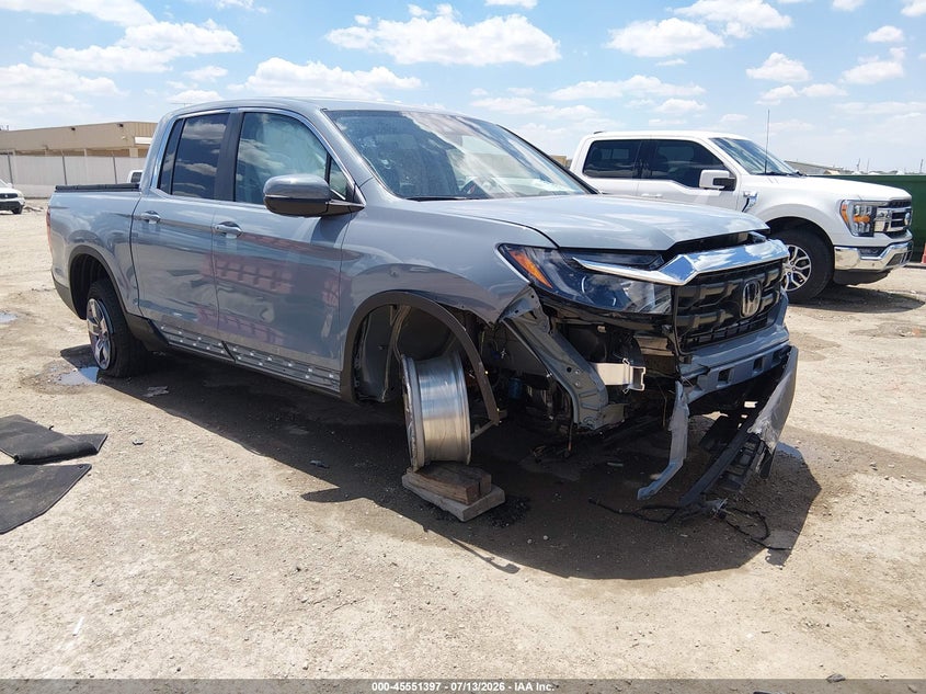2025 Honda Ridgeline VIN 5FPYK3F58SB051145 — IAAI salvage auction photo